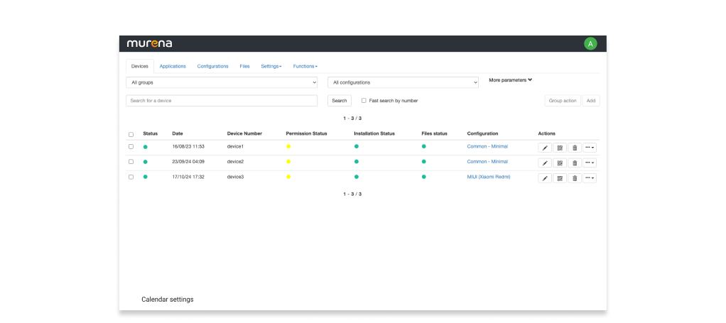 lock or reset device